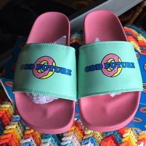 BRAND NEW ODD FUTURE SLIDES W/ BOX